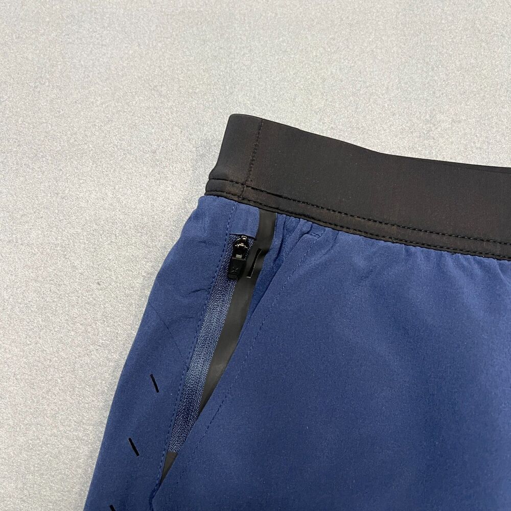 Ten Thousand Interval Shorts Men's Medium Blue Athletic Performance - Picture 5 of 12